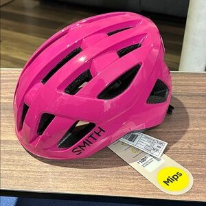 SMITH Vibrant Pink Kids Helmet With MIPS